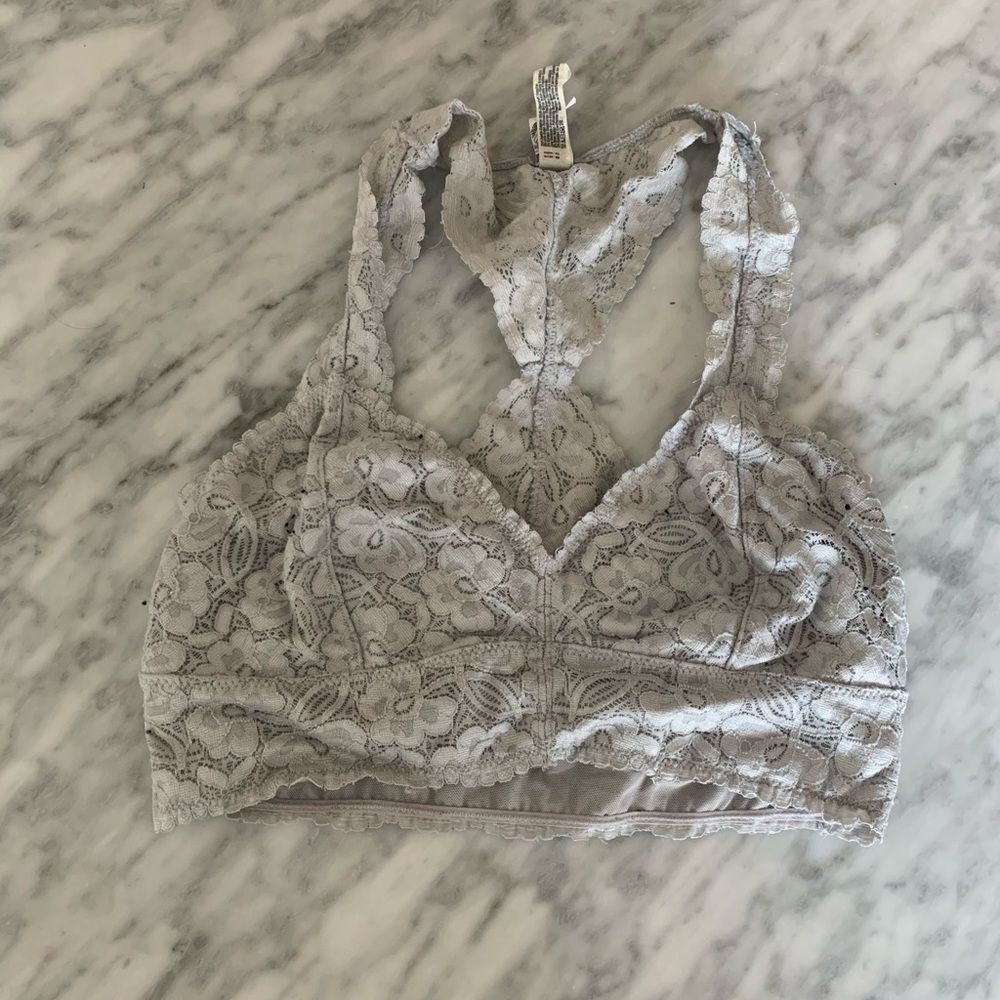 *Never Worn* Free People Lace Racerback Bralette